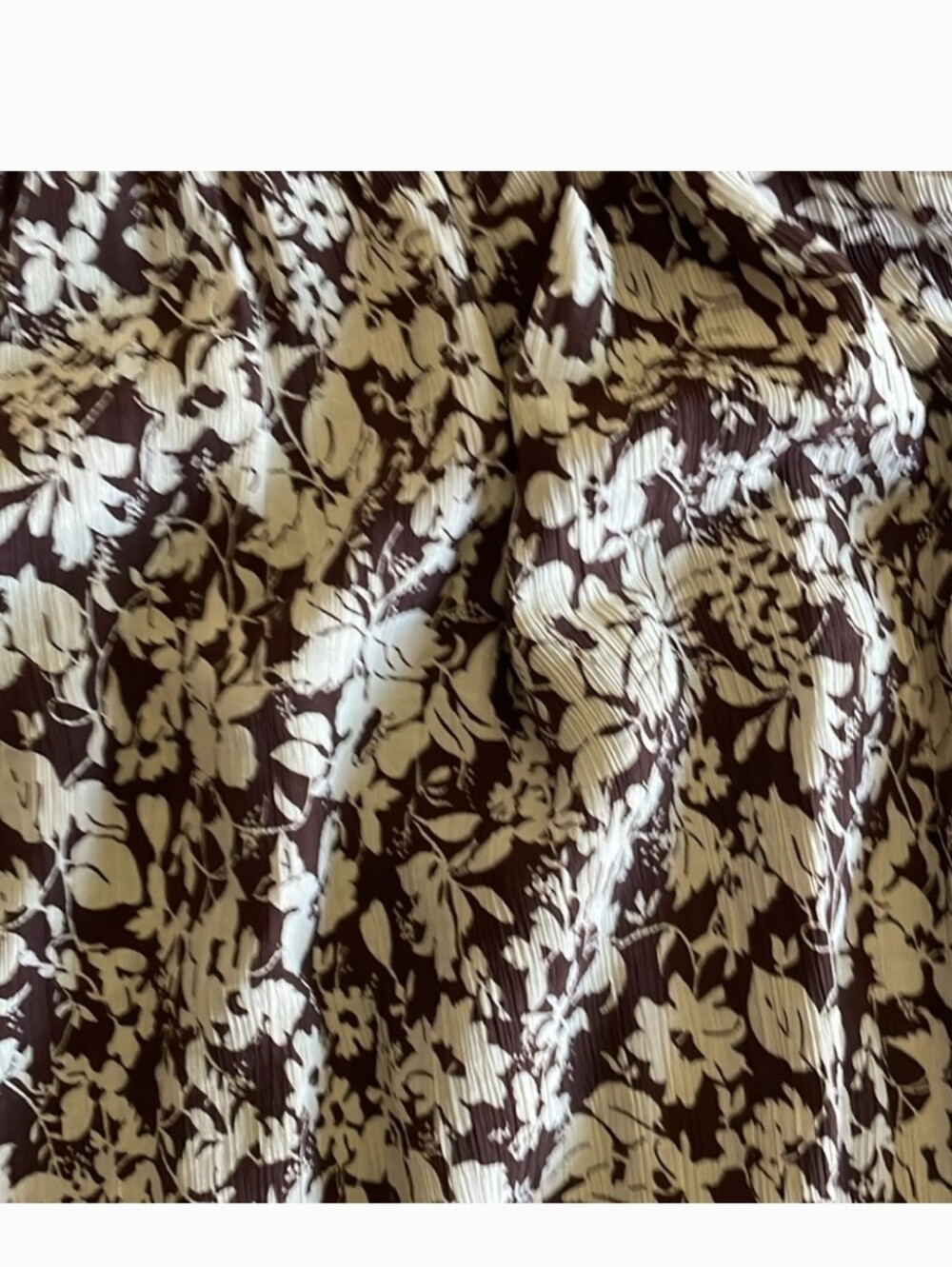 Abercrombie & Fitch Babydoll Crinkle Midi/Maxi Dress - Picture 7 of 8